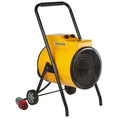 SOVELOR  - Chauffage air puls&eacute; portable avec roues &eacute;lectrique 380V~3 50 Hz 30 kW - C31 