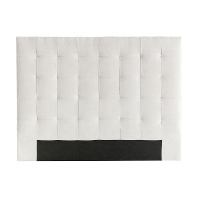 MILIBOO  T&ecirc;te de lit capitonn&eacute;e en tissu naturel L140 cm HALCIONA
