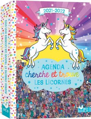 UNBEKANNT Agenda cherche et trouve les licornes : 2021-2022