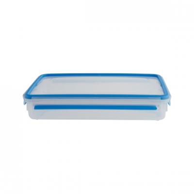 EMSA Bo&icirc;te de conservation rectangulaire Clip&Close en plastique 1,65L