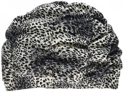 FASHY  3633 22_22 bonnet de bain noir blanc 