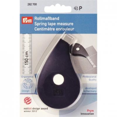 PRYM M&egrave;tre ruban enrouleur 150 cm - noir -  - couleur variant