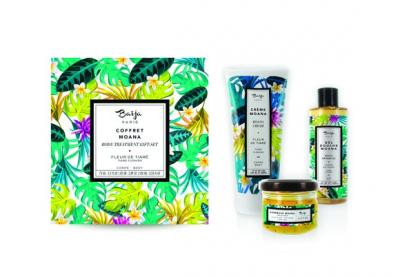 BAIJA Coffret rituel soin corps parfum fleur de tiar&eacute; Moana 450g