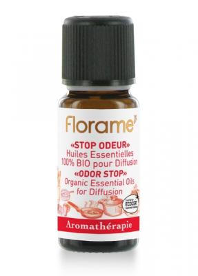 FLORAME Composition d'huiles essentielles bio Stop Odeur 10ml 