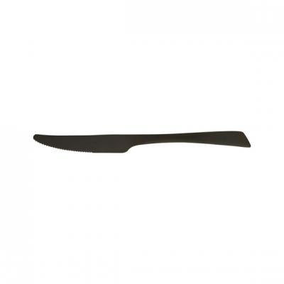 JEAN DUBOST Couteau De Table Monobloc Delta Black Inox (Lot De 6)