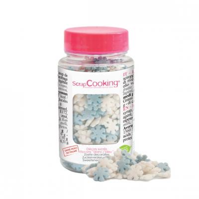 SCRAPCOOKING Flocons nacr&eacute;s en sucre en pot 50g