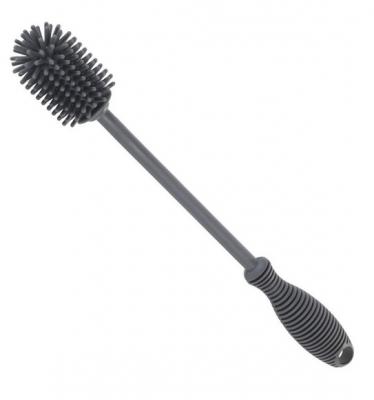 WENKO Brosse &agrave; vaisselle  en silicone 25 cm gris