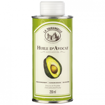 LA TOURANGELLE Huile d'avocat 100 % . Couleur: Vert