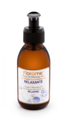 FLORAME  Huile De Massage relaxante 125ml Cosm&eacute;bio