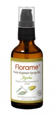 FLORAME  Aromath&eacute;rapie Huile V&eacute;g&eacute;tale Jojoba Bio 50ml