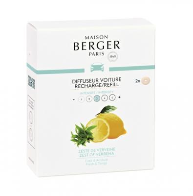 BERGER Recharges pour diffuseur de voiture Verveine -  - - C&eacute;ramique