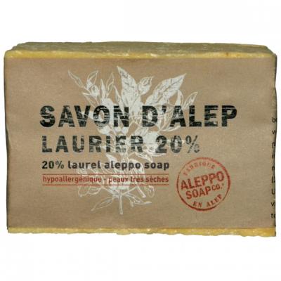 TADE Savon d'Alep original fait &agrave; la main 20% 200g
