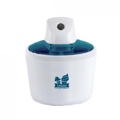 LIVOO  DOM147B Sorbetiere - Dom147B- Capacite 1,2 L - Blanc 