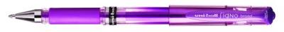 UNI BALL Stylo roller  Signo Broad rose m&eacute;talis&eacute;