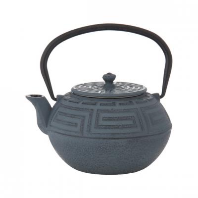 TABLE PASSION  - Th&eacute;i&egrave;re en fonte avec filtre inox 1.2 l zen gris