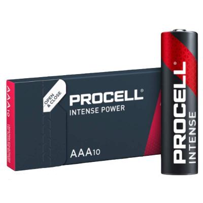DURACELL  10 Piles Alcalines AAA / LR03  Procell Intense
