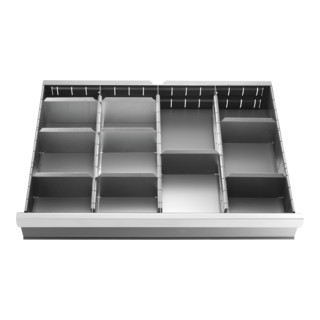 FACOM  1 Jeu De 8 Cloisons Pour Tiroir De 125 Mm 