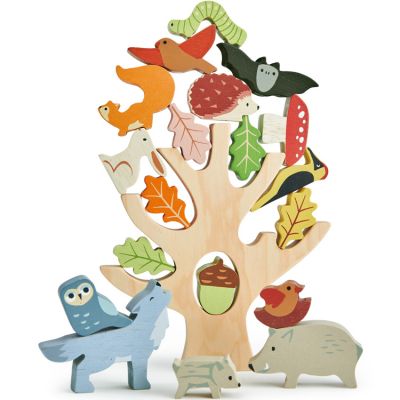 TENDER LEAF Animaux de la for&ecirc;t en bois &agrave; empiler