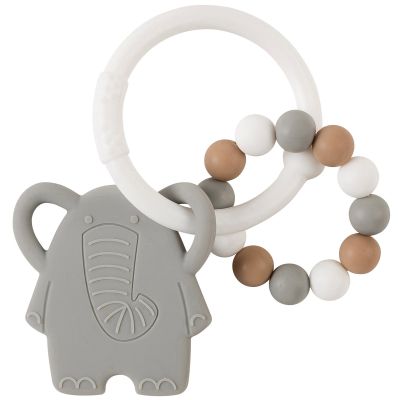 NATTOU Anneau De Dentition Silicone &Eacute;l&eacute;phant Gris - 