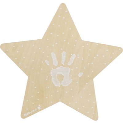  Applique Murale Collection en Bois avec Empreinte Baby Art