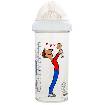 LE BIBERON FRANCAIS Biberon 360 Ml Papa-B&eacute;b&eacute; 6 Mois + - Le Biberon Fran&ccedil;ais
