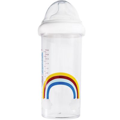 LE BIBERON FRANCAIS Biberon anti colique Rainbow Arc-en-ciel (360 ml)