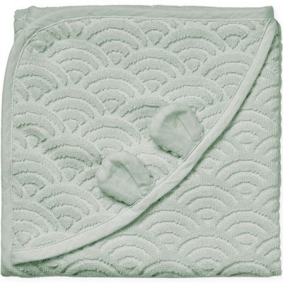 CAM CAM COPENHAGEN Cam Cam&reg; COPENHAGEN Cape de bain enfant oreilles b&eacute;b&eacute; vert