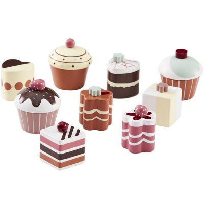 KID S CONCEPT Kids Concept&reg; P&acirc;tisseries enfant bois 9 pi&egrave;ces