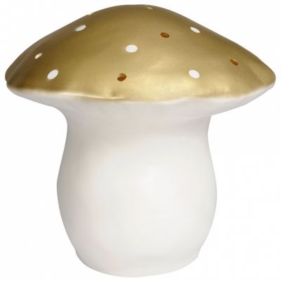 EGMONT TOYS Heico -  Veilleuse Forme Champignon Dor&eacute; Grand
