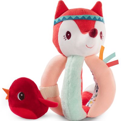 LILLIPUTIENS Alice La renarde Hochet a poignees