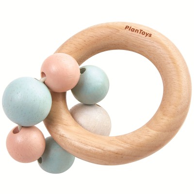 PLAN TOYS PlanToys- Hochet Perles Pastel Jeux D'eveil, PT5262