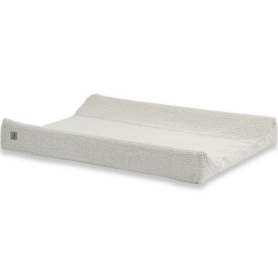 JOLLEIN  Housse de matelas &agrave; langer Bliss Knit 50x70 cm Nougat