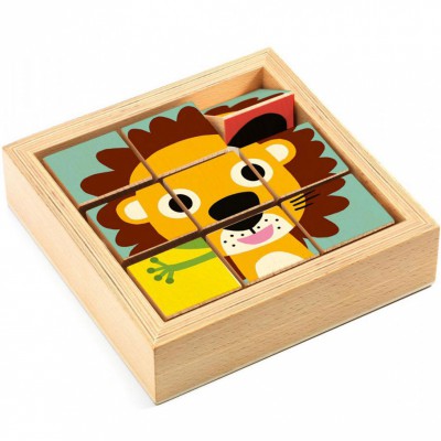 DJECO  Tournanimo - Puzzle Qui Tourne - 