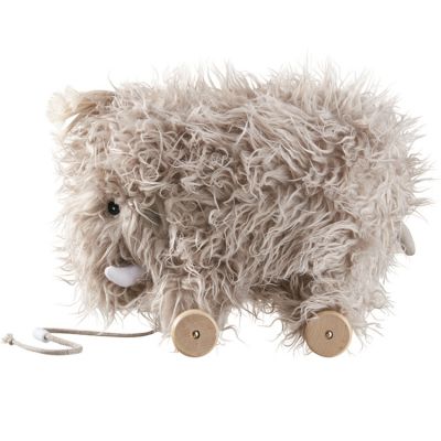 KID S CONCEPT Kids Concept&reg; Animal &agrave; tirer Neo, Mammouth bois