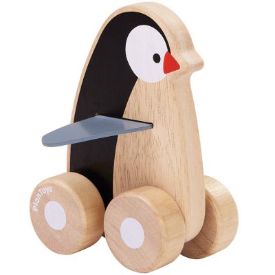 PLAN TOYS PlanToys- Pingouin Roulant Jouet, PT5444