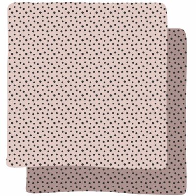 DONE BY DEER ? Lange enfant Happy dots poudr&eacute; 70x70 cm lot de 2 