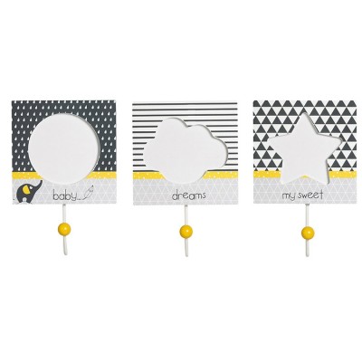 SAUTHON  BABY DECO - Set de 3 pat&egrave;res Babyfan