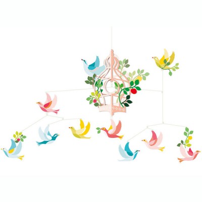  Mobile Cage Aux Oiseaux - Djeco