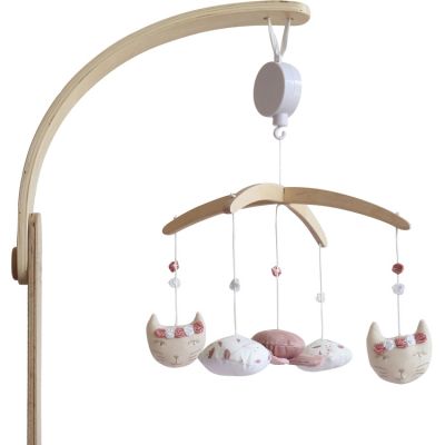 TROIS KILOS SEPT Mobile musical Rose et Lili 