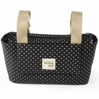 WALKING MUM  Sac organiseur pour poussette Emily noir