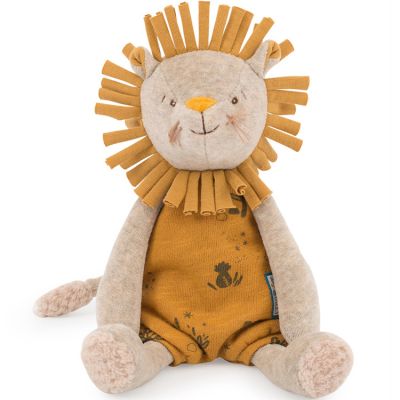 MOULIN ROTY Peluche musicale Lion Sous mon baobab 