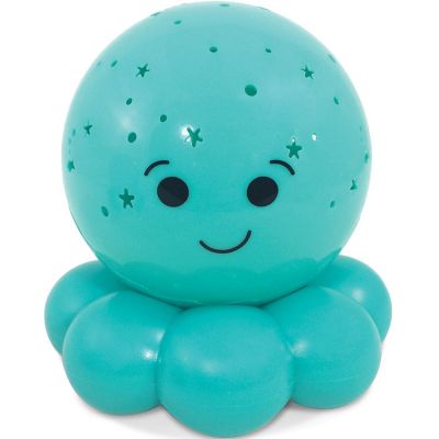 CLOUD B Veilleuse projections  To Go Pieuvre Bleue