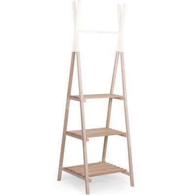 Porte-manteau grand tipi Bois Childhome Beige