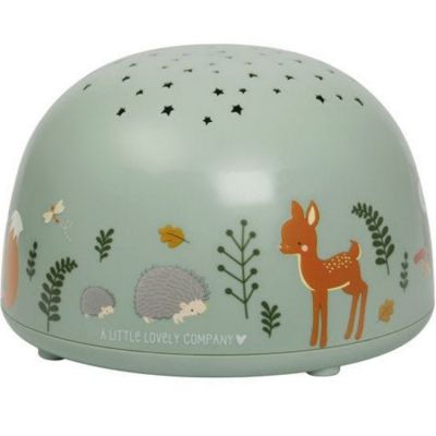 A LITTLE LOVELY COMPANY Veilleuse Projecteur Amis De La For&ecirc;t - 