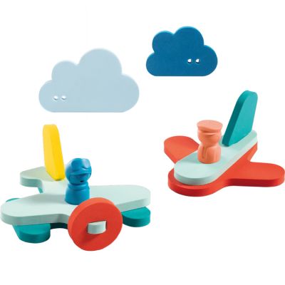  Puzzle de bain en mousse friends Dans les airs (11 blocs)