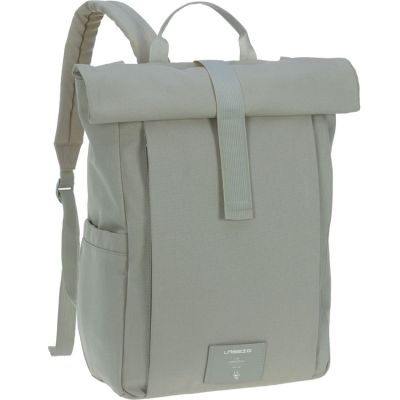 LASSIG L&Auml;SSIG Sac &agrave; langer dos Rolltop Up Backpack silver green