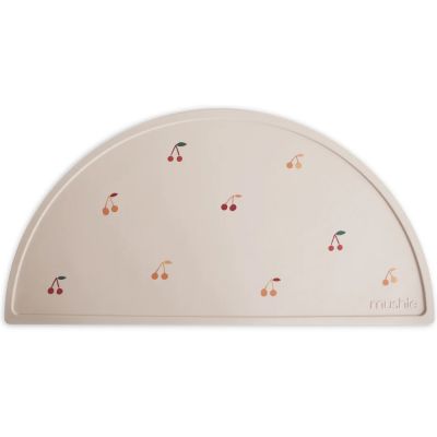 MUSHIE Set de table en silicone Cherries