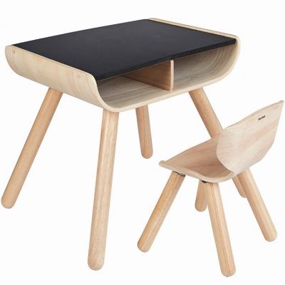 PLAN TOYS  Table et Chaise - D&egrave;s 3 Ans