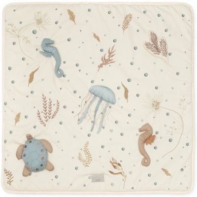CAM CAM COPENHAGEN  - Tapis d'activit&eacute;s, 80 x 80 cm, sea garden