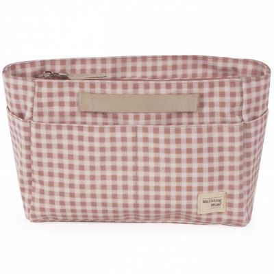 WALKING MUM Trousse de toilette I Love Vichy -  Rose